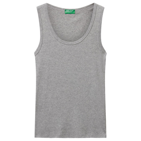 Débardeur Slim Fit Gris United Colors of Benetton pour Adultes