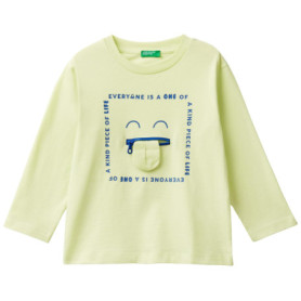 T-Shirt Vert Manches Courtes pour Tout-Petit - United Colors of Benetton