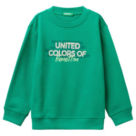 Pull-over en Coton Organique Vert pour Tout-Petit - United Colors of Benetton
