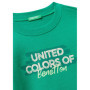 Pull-over en Coton Organique Vert pour Tout-Petit - United Colors of Benetton