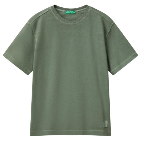 T-shirt Vert Relaxé pour Homme - United Colors of Benetton