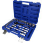 Coffret de clés à douille BRILLIANT TOOLS 25 pièces 1/2"