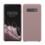 Housse de Protection Souple kwmobile pour Samsung Galaxy S10 Plus - Nude Lilac