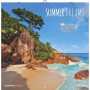 Calendrier mural Summer Dreams 2026 - 30x30 cm avec espace pour notes