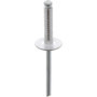 Rivets Aluminium Tête Large Restagraf - Boîte de 250 - 4,8 mm x 20 mm