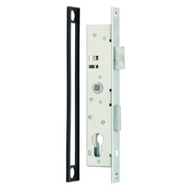 Serrure à larder galvanisée GAH-ALBERTS - Dimensions 197x38 mm