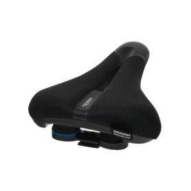 Selle Terry Fisio ClimaVent Gel Max pour Homme - Confort Optimal en Noir