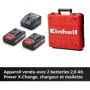 Perceuse Visseuse Sans Fil Einhell TP-CD 18/50 Li BL avec 2 Batteries
