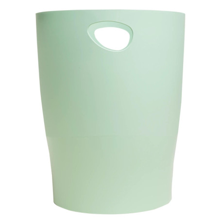 Corbeille à Papier Exacompta Autentik 15L - Lot de 8 - Vert Sauge
