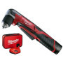 Perceuse d'angle Milwaukee C12 RAD-202B avec 2 batteries et chargeur