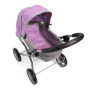 Poussette de Poupée Lilli - Bayer Chic 2000, Mélange Violet pour Jeunes Mamans