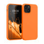 Housse de Protection Souple pour iPhone 13 Mini - Orange Fruitée
