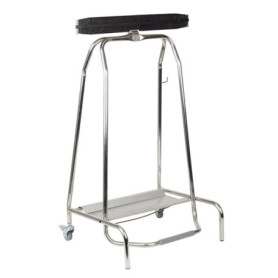 Poubelle à Pédale en Acier Inoxydable APS - 120 Litres