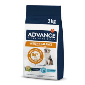 Advance Veterinary Diets Weight Balance - Croquettes pour Chiens Adulte 3kg