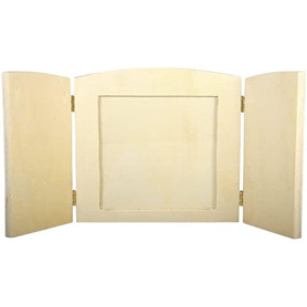 Cadre photo de voyage en bois naturel à personnaliser - Rayher