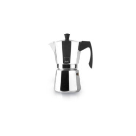 Cafetière Expresso IBILI Evva White - 12 Tasses en Fonte d'Aluminium