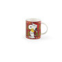 Mug Peanuts en Porcelaine Rouge - 300 ml - Excelsa