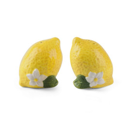 Set de Sel et Poivre Amalfi en Céramique Jaune - Excelsa