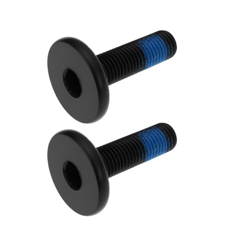 ECSiNG Lot de 2 Boulons de Manivelle M8 pour Vélos BMX