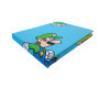 Parure de Lit Super Mario en Coton - Housse de Couette et Taie d'Oreiller