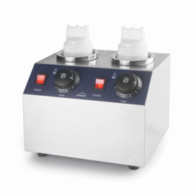 Chauffe-Biberons en Acier Inoxydable avec 2 Biberons - Lacor