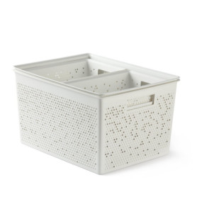 TATAY Bohol - Lot de 4 Boîtes de Rangement Écologiques en Polypropylène