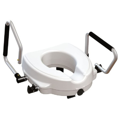 Rehausseur WC Anatomique Primo avec Accoudoirs - Confort et Sécurité