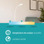 Lampadaire LED Lauro Eglo avec intensité variable et design flexible