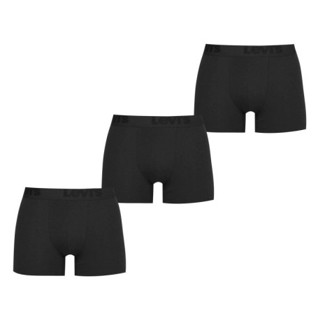 Lot de 3 Boxers Levi's pour Homme - Confort et Élégance en Noir Clair, Taille XL