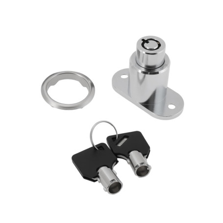 Kit de Verrouillage de Porte de Coffre-fort avec 2 Clés - Compatible Fiamma