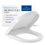 Abattant WC Villeroy & Boch Architectura Compact en Duroplast Blanc
