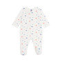 Pyjama Bébé en Velours Imprimé Cœurs - Petit Bateau
