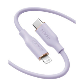 Câble Anker PowerLine III Flow USB-C vers Lightning 6ft - Violet