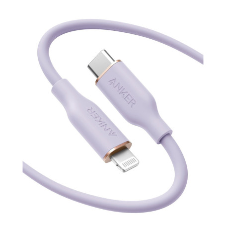 Câble Anker PowerLine III Flow USB-C vers Lightning 6ft - Violet