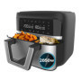 Friteuse à Air Cecotec 9 L Dual 9000 - Diététique et Digitale