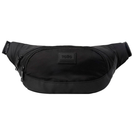 Sac Banane Totto Pompéi Noir - Élégance Urbaine et Praticité