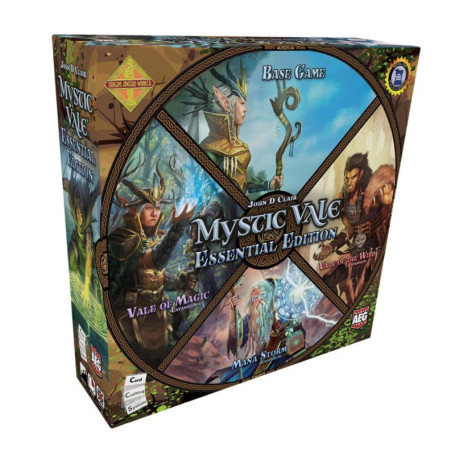 Mystic Vale - Édition Essentielle du Jeu de Cartes AEG pour 2 à 4 Joueurs