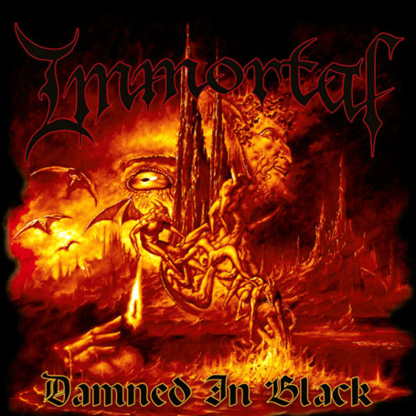 Immortal - Damned in Black (Artwork Alternatif) - CD
