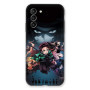 Coque TPU Manga Demon Slayer pour Samsung Galaxy S21 - Noir