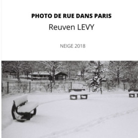 Photographie de Rue à Paris sous la Neige - Reuven Levy 2018