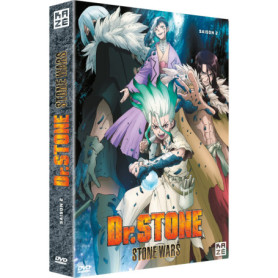 Dr Stone: Stone Wars - Saison 2 en DVD avec Stickers Inclus