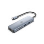 Qhou Hub USB C 6 en 1 pour MacBook M1/M2 - Station d'accueil avec HDMI et USB 3.0