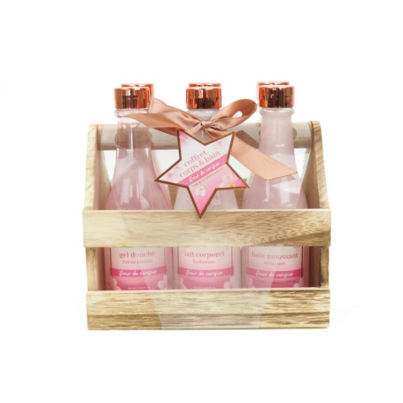 Coffret Luxe Corps et Bain Fleur de Cerisier - Rose Gold Edition