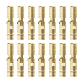 Lot de 30 Charnières Cachées en Laiton pour Bricolage et Artisanat
