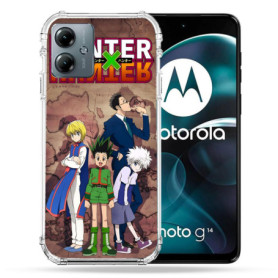 Coque Renforcée Cokitec pour Motorola G14 - Design Manga Hunter X Hunter