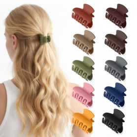 Lot de 10 Mini Pinces à Cheveux Multicolores - Élégance et Praticité