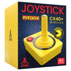 Joystick sans fil Pac-Man CX-40+ - Édition Rétro Jaune