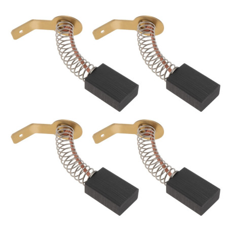 eMagTech Lot de 4 Balais de Charbon pour Outils Électriques 6x11x16 mm