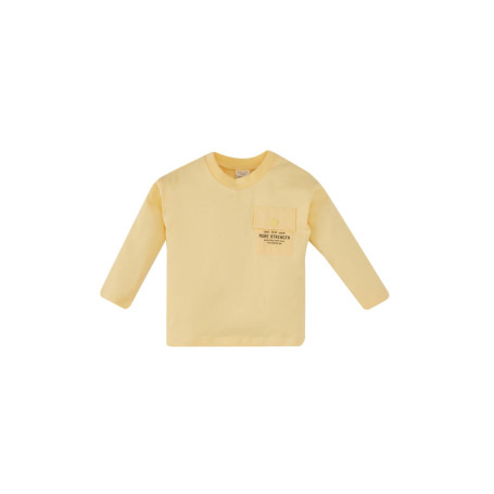 Pull Doux pour Bébé Garçon DeFacto - Jaune Confortable