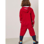 Combinaison Imperméable Rouge avec Capuche pour Enfants 7-8 Ans